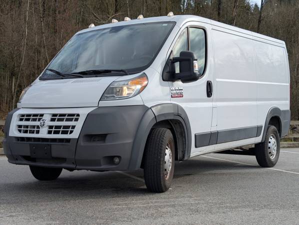 2015 Ram ProMaster 1500 Low Roof for $0 Build Credit,