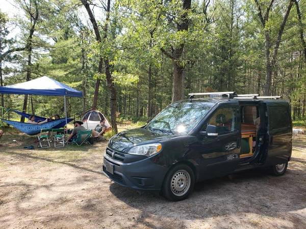 2015 RAM Promaster City Micro Camper Van for $0 Build