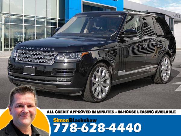 2016 Land Rover Range Rover Td6 HSE Diesel for $0