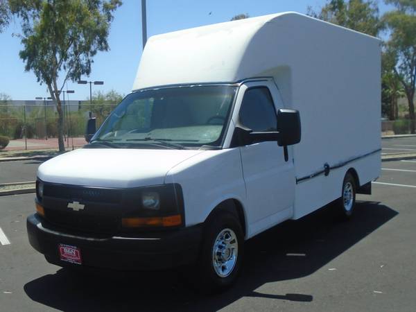 2011 Chevrolet Express G3500 Box Truck for $0 Build Credit,