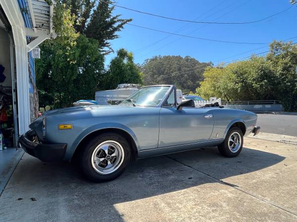 1979 Fiat Spider 2000 Convertible for $0 Build Credit, Poor