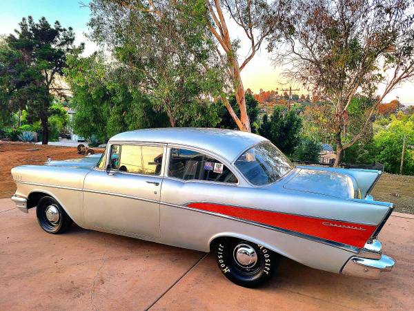 1957 Chevy 210 Two Door, Small Block, 4-Speed, Very Solid