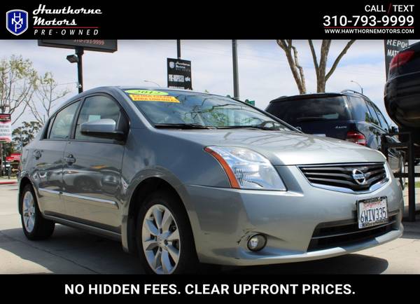 2012 Nissan Sentra 4dr Sedan I4 CVT 2.0 SL for