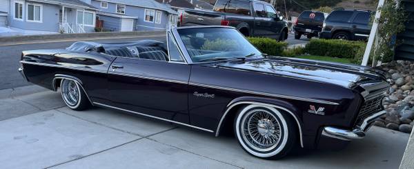 1966 Chevrolet Impala SS 396 Convertible for $0 Build Credit,