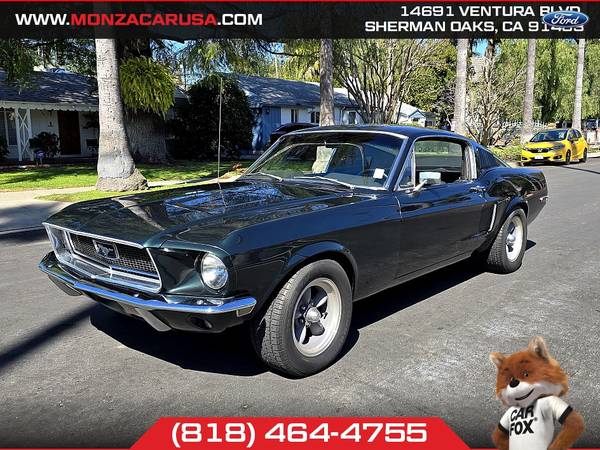 1968 Ford Mustang Fastback Bullitt - Only $1,928/mo! Easy Financing!
