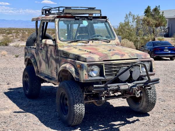 1987 Suzuki Samurai 4x4 Trim for $0 Build Credit, Poor