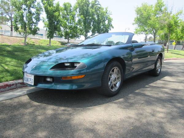 1995 Chevrolet Camaro Z28 Convertible for $0 Build Credit, Poor