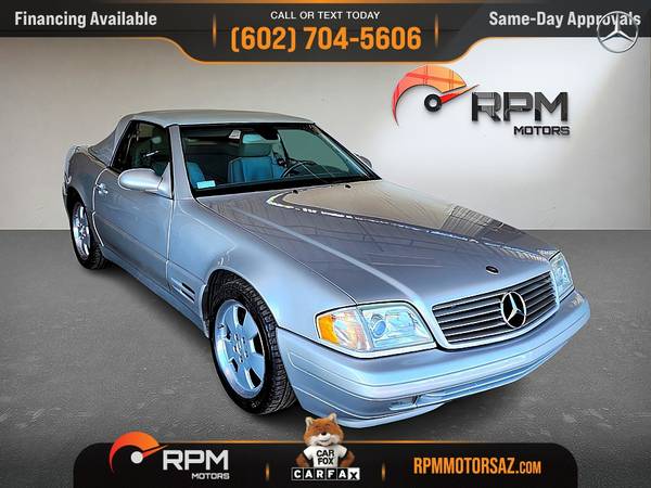 2000 Mercedes-Benz SL500 Roadster for $0 Build Credit, Poor Credit,