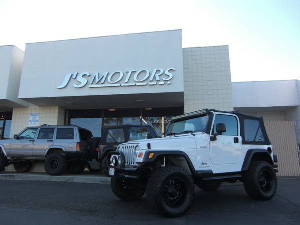 2003 Jeep Wrangler Sport 4.0L I6 Lifted for $0 Build