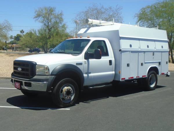 2006 Ford F450 Diesel KUV Utility Bed Work Truck for