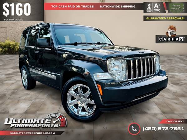 2010 Jeep Liberty Limited 4x4 for $0 Build Credit, Poor