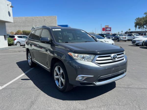 2011 Toyota Highlander Limited for $0 Build Credit, Poor Credit,