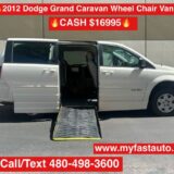 2012 Dodge Grand Caravan Wheelchair Van for $0 Build Credit,
