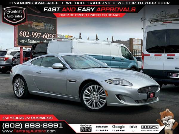 2012 Jaguar XK Coupe for $0 Build Credit, Poor Credit,