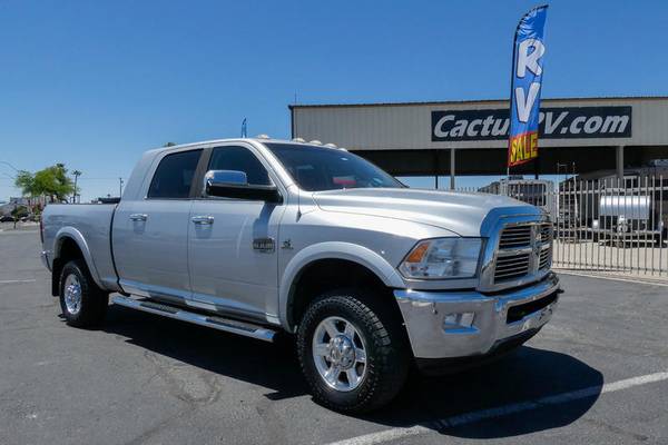 2012 Ram 3500 Laramie Longhorn Mega Cab 4x4 for $0