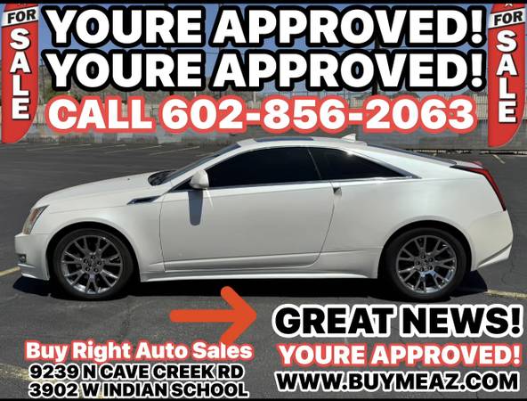 2013 Cadillac CTS for $0 Build Credit, Poor Credit, Bad