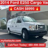 2014 Ford E250 Cargo Van Trim with Roof Rack -