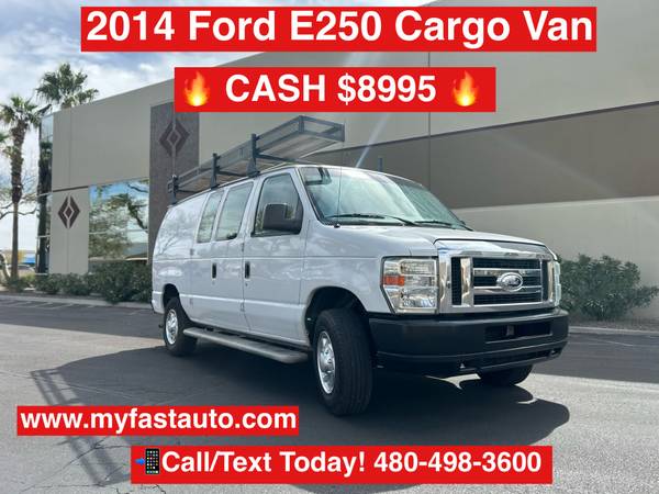 2014 Ford E250 Cargo Van Trim with Roof Rack -
