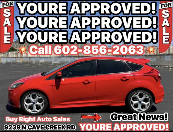2014 Ford Focus ST for $0 Build Credit, Poor Credit,