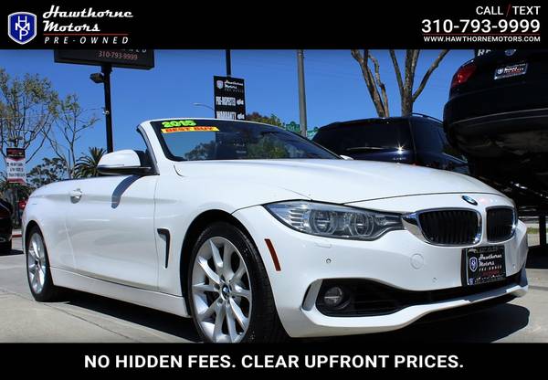 2015 BMW 4 Series 435i Alpine White for $0 Build