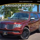 2016 Lincoln Navigator Reserve 4x4 for $0 Build Credit, Poor
