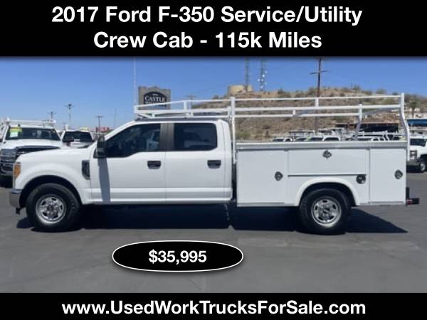 2017 Ford F-350 Super Duty Crew Cab Utility Trim for