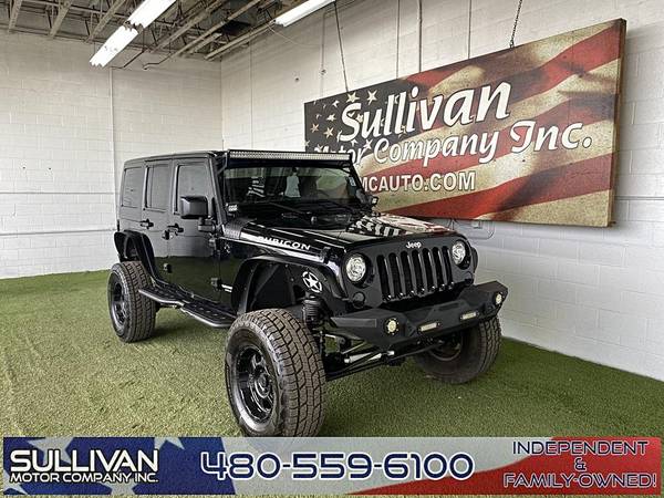 2017 Jeep Wrangler Unlimited Rubicon for $0 Build Credit, Poor