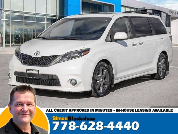 2017 Toyota Sienna SE 3.5L V6 - Low Kilometers -