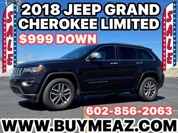 2018 Jeep Grand Cherokee for $0 Build Credit, Poor Credit,