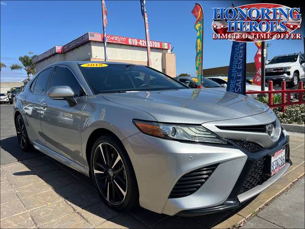 2018 Toyota Camry XSE Sedan for $0 Build Credit, Poor