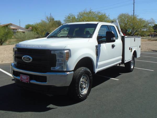 2019 Ford F350 Extra Cab 4WD Utility Bed for $0