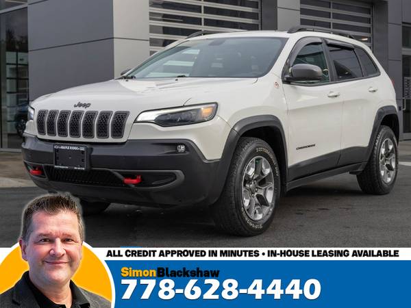 2019 Jeep Cherokee Trailhawk for $0 Build Credit, Poor Credit,