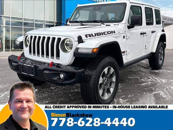 2019 Jeep Wrangler Unlimited Rubicon 2.0L for $0 Build Credit,