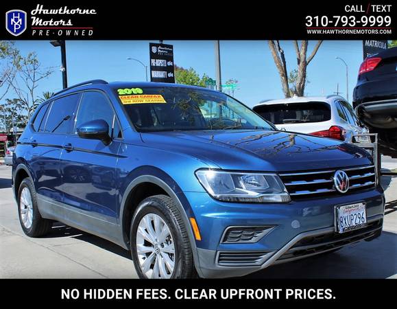 2019 Volkswagen Tiguan 2.0T S FWD Silk Blue Metallic for