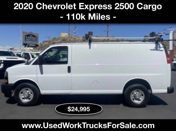 2020 Chevrolet Express G2500 Cargo Van for $0 Build Credit,