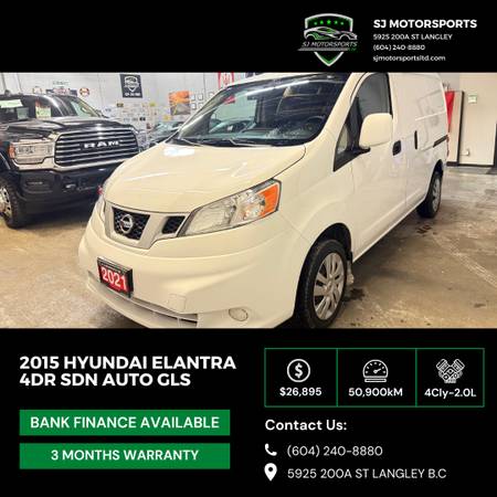 2021 Nissan NV200 Cargo Van for $0 Build Credit, Poor