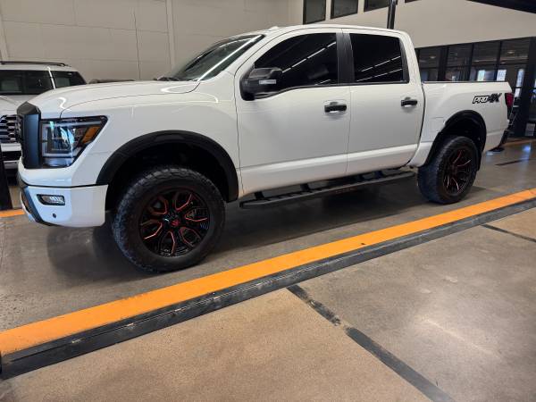 2021 Nissan Titan Crew Cab Pro4X for $0 Build Credit,