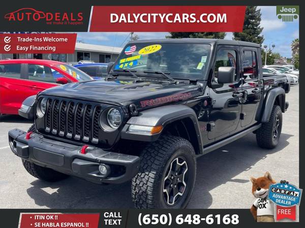 2022 Jeep Gladiator Rubicon 4D Pickup for $0 Build Credit,