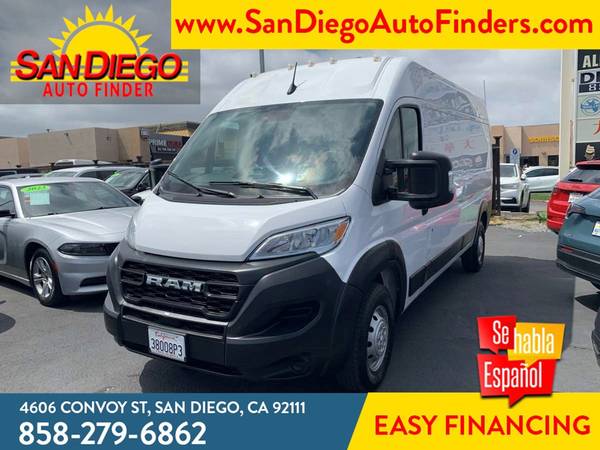 2023 Ram ProMaster Trim - Full Factory Warranty, Call SKU:26356
