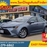 2025 Toyota Corolla Trim: Don’t Miss It! Call 858-279-6862 SKU: