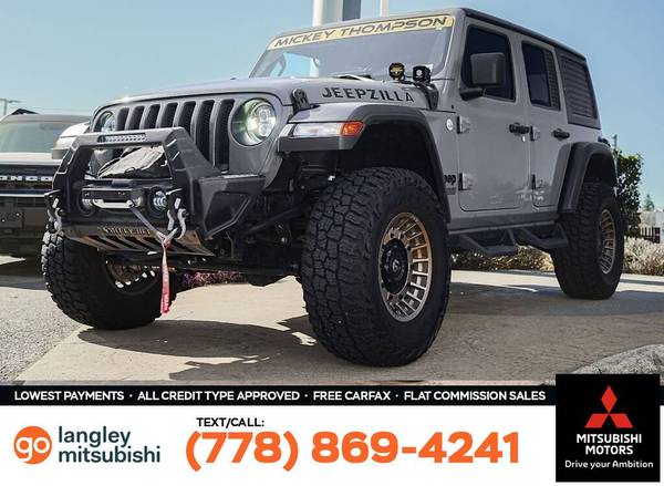 2021 Jeep Wrangler Unlimited Sport S 4x4 for $0 Build