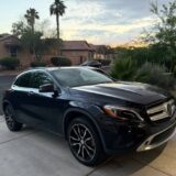 2015 GLA 250 4MATIC Purple and White Interior for $0