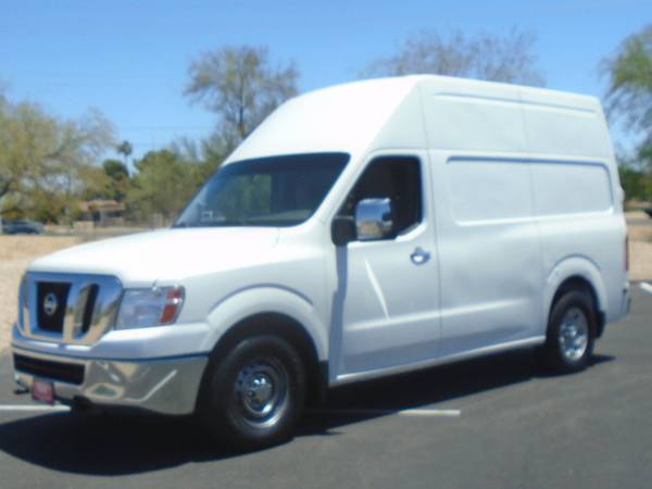2018 Nissan NV2500 High Top Cargo Van for $0 Build