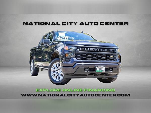 2022 Chevrolet Silverado 1500 Custom 4x4 for $0 Build Credit,