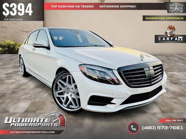 2016 Mercedes-Benz S550 AMG Trim for $0 Build Credit, Poor