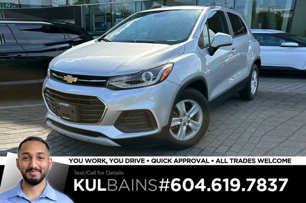 2022 Chevrolet Trax LT for $0 Build Credit, Poor Credit,