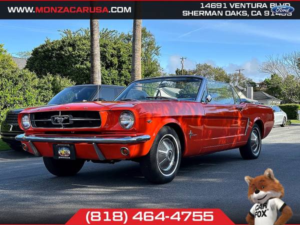1965 Ford Mustang Convertible V8 289cu - Only $905 for