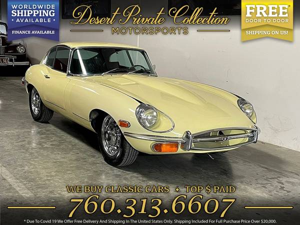 1970 Jaguar E-Type 4.2 Coupe Deal for $0 Build Credit,