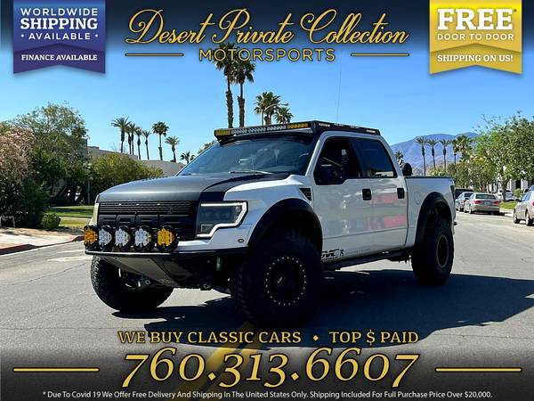 2013 Ford F-150 SVT Raptor Pickup Available Now! for $0