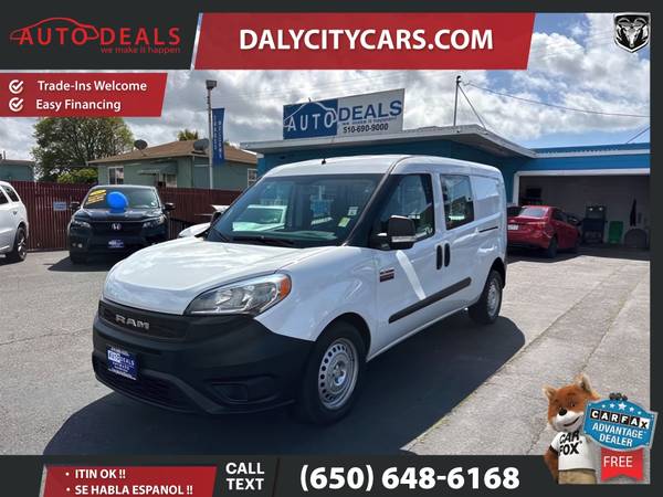 2021 Ram ProMaster City Tradesman Cargo Van 4D for $0